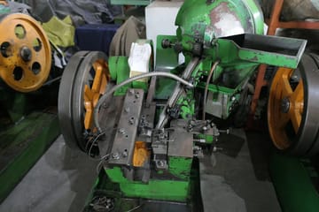 Thread Rolling Machine-Flat Type  M5*50L,牙板式搓牙機  M5*50長