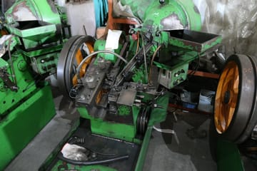 Thread Rolling Machine-Flat Type  M5*50L,牙板式搓牙機  M5*50長