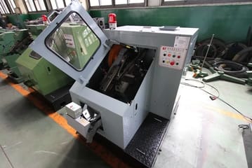 Thread Rolling Machine-Flat Type AS-004THC Dia. 4*30L,牙板式搓牙機 AS-004THC 外徑4*30長