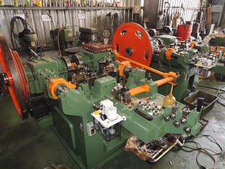 Nail Heading Machine CC-4DN Dia. 4.2*101L,鐵釘打頭機(製釘機) CC-4DN 外徑4.2*101長