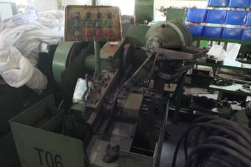 Thread Rolling Machine-Flat Type CR06H M5*50L,牙板式搓牙機 CR06H M5*50長