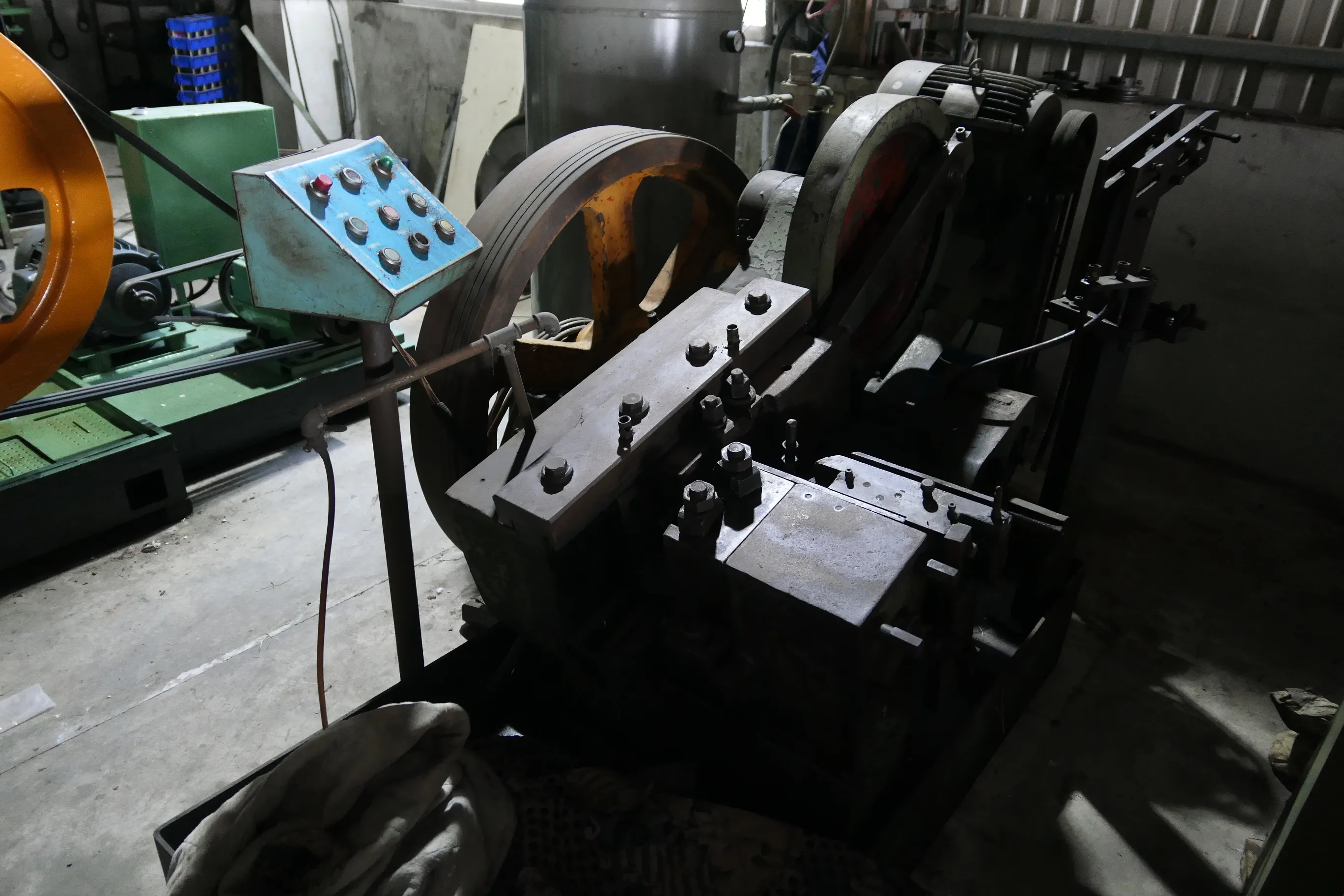 Thread Rolling Machine-Flat Type  M10*150L,牙板式搓牙機  M10*150長