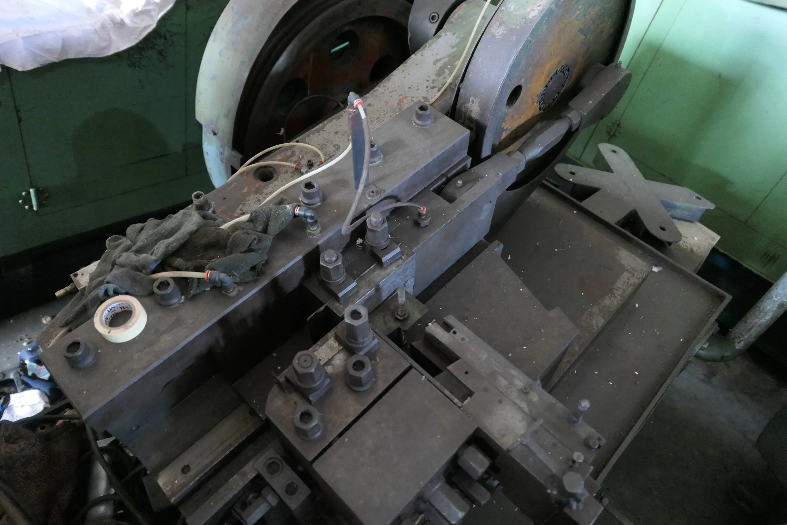 Thread Rolling Machine-Flat Type  M8*100L,牙板式搓牙機  M8*100長